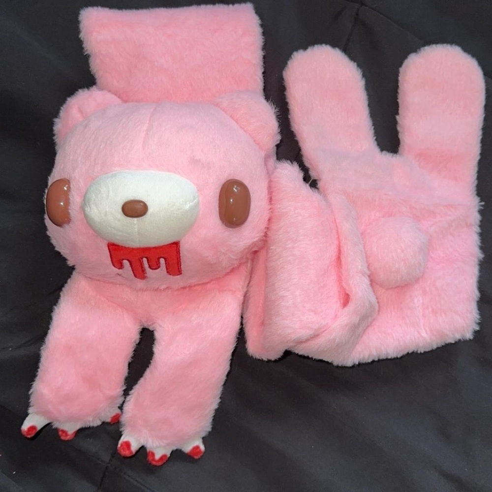 Gloomy Bear Gloom Bear Scarf Scene Scenecore - Picture 12 of 13